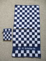 Handtuch und Waschandschuh (Karomuster) von Schalke 04. Neu. Rheinland-Pfalz - Wirges   Vorschau