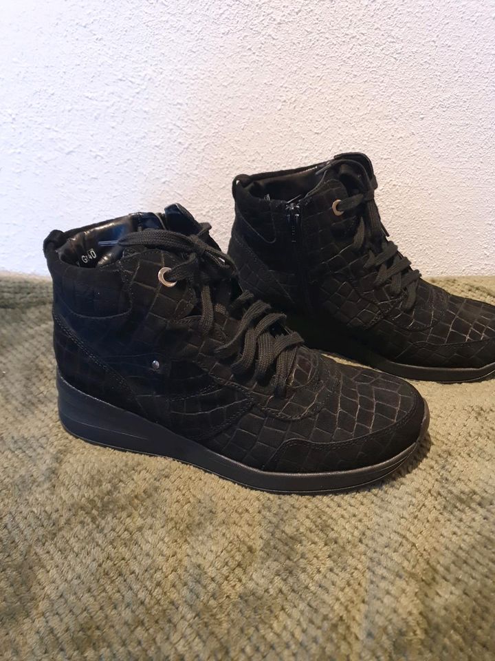 Vitaform Sneaker Hightop Schwarz Gr. 40 in Kirchheim am Ries