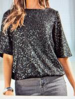 Paillettenshirt - Glitzershirt - Party - 44/46 Bayern - Stadtsteinach Vorschau