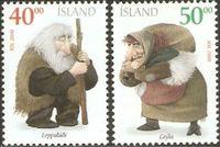 Island 967-968 ** Weihnachten - Mythologie - Märchen Sagen Trolle Nordrhein-Westfalen - Kamen Vorschau