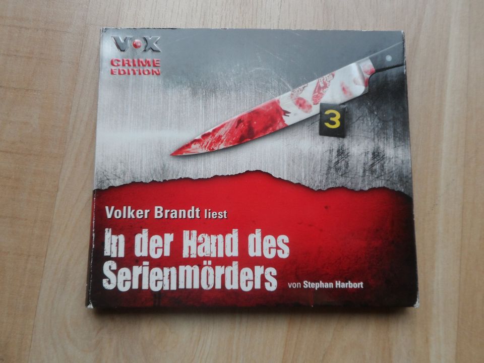 In der Hand des Serienmörders 4CDs VOX Crime Edition in Düsseldorf