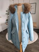 Attentif Wintermantel Winterparka Fell Hellblau Gr. 38 Bayern - Veitsbronn Vorschau