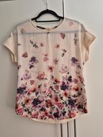 Bluse Damen Esprit kurzarm wie neu beige rosa bunt Blumen Gr. 36 Baden-Württemberg - Freiburg im Breisgau Vorschau