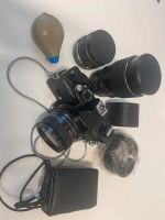 Spiegelreflexkamera Photokamera Porst mit 3 Objektiven Bayern - Regen Vorschau