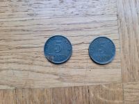 2 Münzen Deutsches Reich 5 Pfennig 1920 A Sammler Bremen - Blockland Vorschau