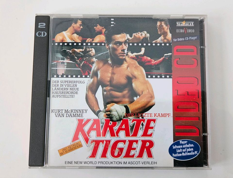 Karate Tiger - Video CD von 1996 - Rarität in Essen