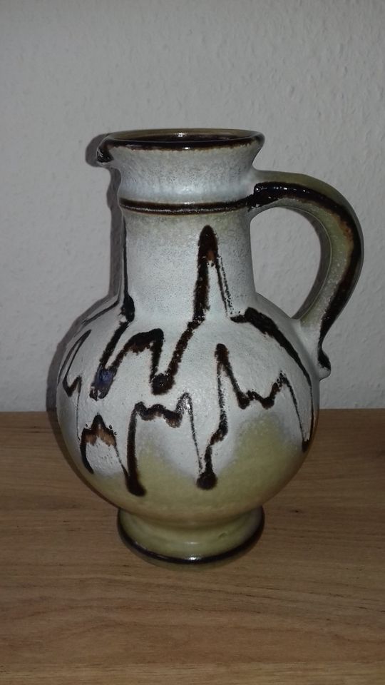 Übelacker Keramik Krug Vase 1809-22 Vintage Fat Lava 60er 70er in Meinhard