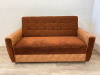 #A DDR Sofa Couch Vintage Kunstleder braun Dagmar 70er 80er Retro Sachsen - Burgstädt Vorschau