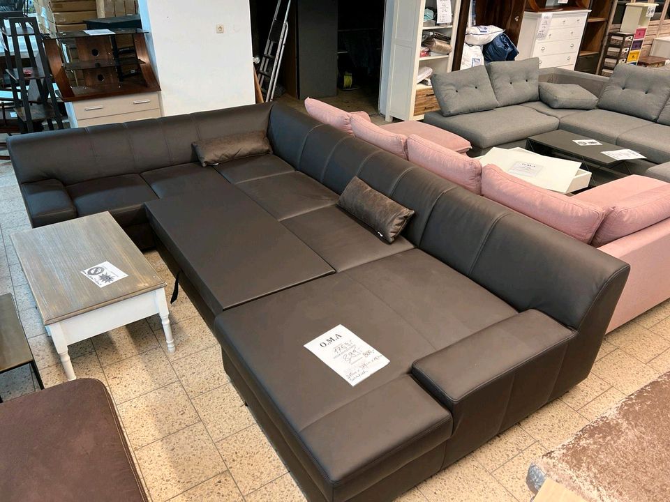 Sofa Couch Schlafsofa Wohnlandschaft Möbel UVP 1759€ in Herbstein