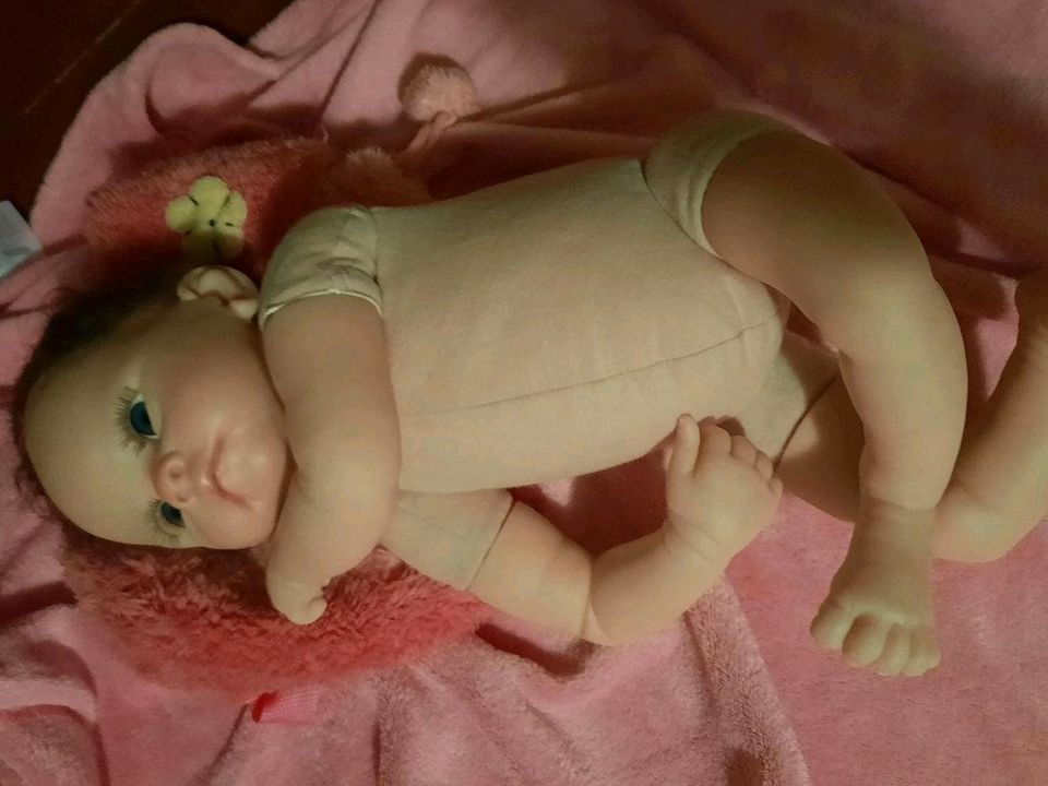 Rebornbaby reichhaltiges Puppen Set in Neukirchen/Pleisse