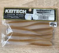 KEITECH Custom Worms Shad impact 4 Wakasagi 8 tails Nordrhein-Westfalen - Mülheim (Ruhr) Vorschau