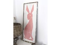 Ostern Hase Hasen Holzschild holzbild Landhaus shabby Rheinland-Pfalz - Erbes-Büdesheim Vorschau