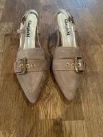 Georgio M Slingback Wildleder mit goldener Schnalle Nordrhein-Westfalen - Hückeswagen Vorschau