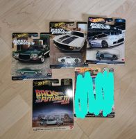 Hot Wheels Ford Gran Torino, Mustang, Toyota, DeLorean, VW Käfer Brandenburg - Falkensee Vorschau