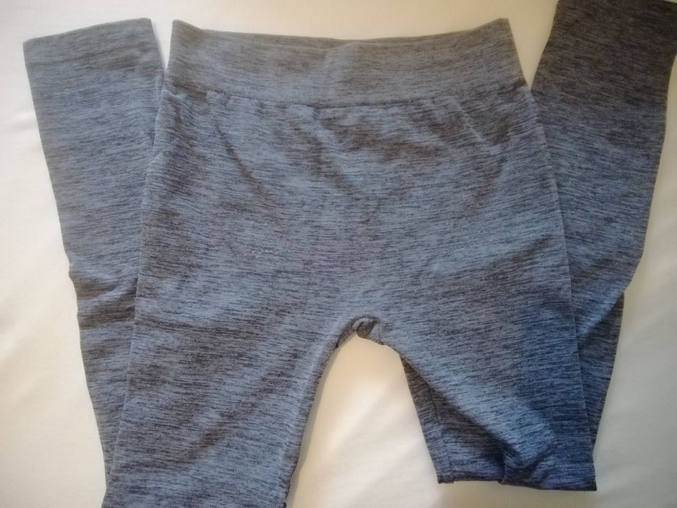 Gefütterte Stretch Legging grau Janina Gr. 34 / 36 in Kiel