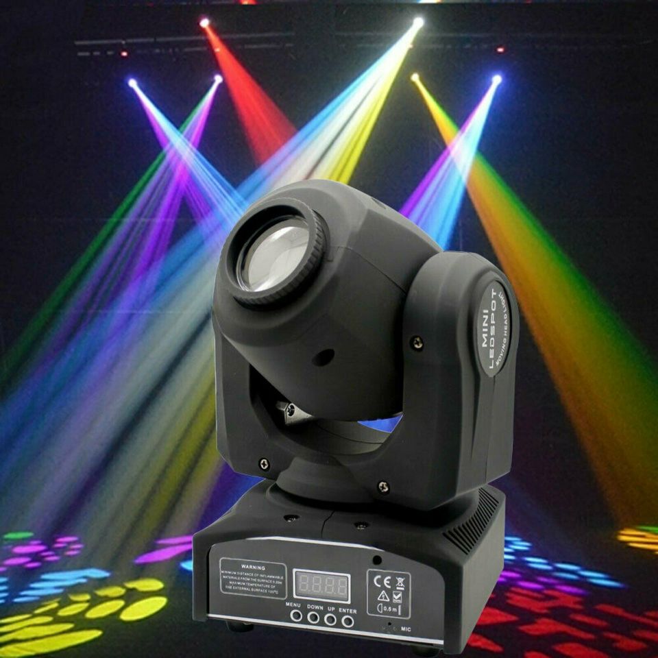 Lichteffekt Mini Moving Head im Verleih / Vermietung in Bovenden