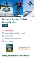 Ferienspaß Hattingen Dirtbike Airbag-Session Nordrhein-Westfalen - Hattingen Vorschau
