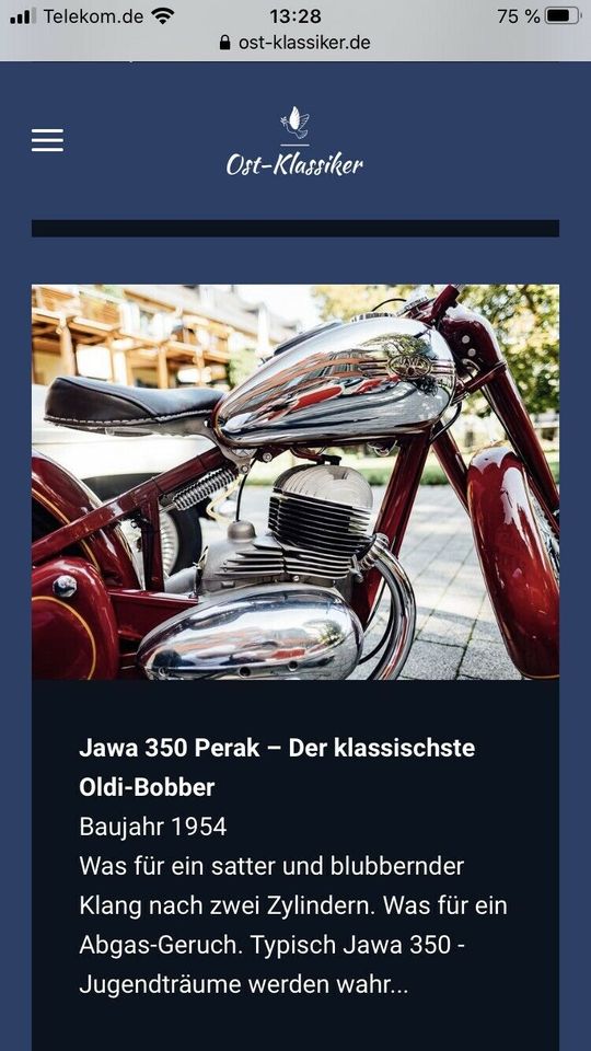 Ost Oldtimer mit Charme Jawa, EMW, AWO, IWL, RT... in Frankfurt am Main