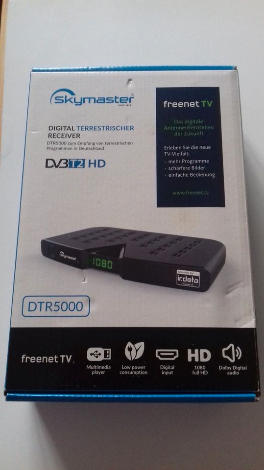 DVB-T2 Skymaster DTR 5000 HD in Tespe