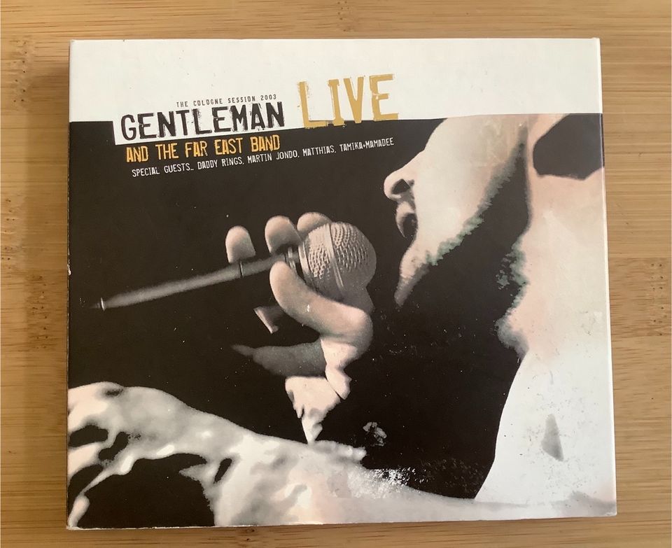 Gentleman Köln 2003 Live Doppel CD kaum gespielt! in Berlin
