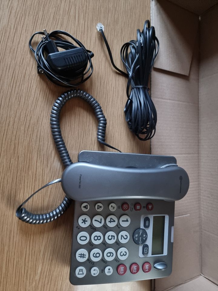 Seniorentelefon Powertel 880 + 3x 701 U einfach zu benutzen in Schifferstadt