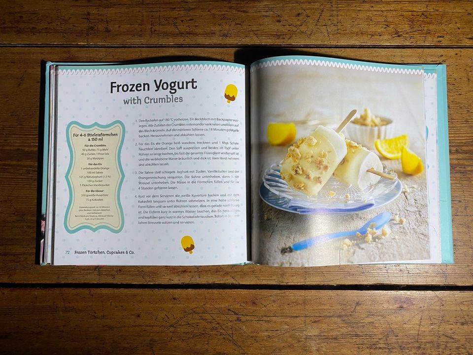 Rezeptbuch: Frozen Yogurt & Co. - Die besten Eistrends - VB! in Obernburg