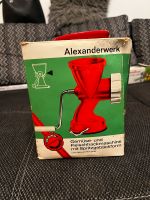 Fleischwolf Rot Kunststoff Vintage Alexanderwerk Nordrhein-Westfalen - Geldern Vorschau