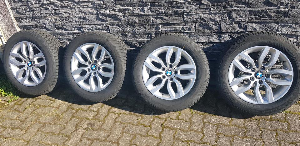 Allufelgen mit M+S Falken reifen. Bmw x3 225/60  R17  103V in Reifenberg