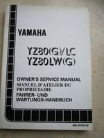 Yamaha,YZ 80 ,Wartungsanleitung,Motocross,Rep.Buch,Werkstattbuch Baden-Württemberg - Ettenheim Vorschau