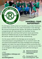 Handball Verstärkung gesucht  Berlin - Mitte Vorschau