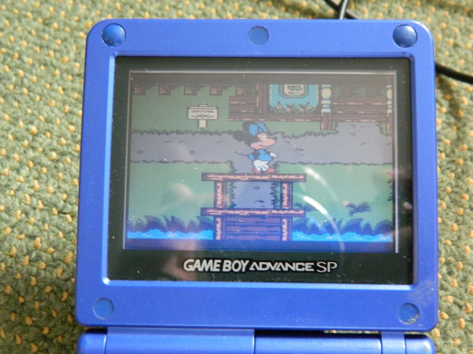 Nintendo GameBoy Advance SP Handheld-Konsole Spiele karton in Lenne