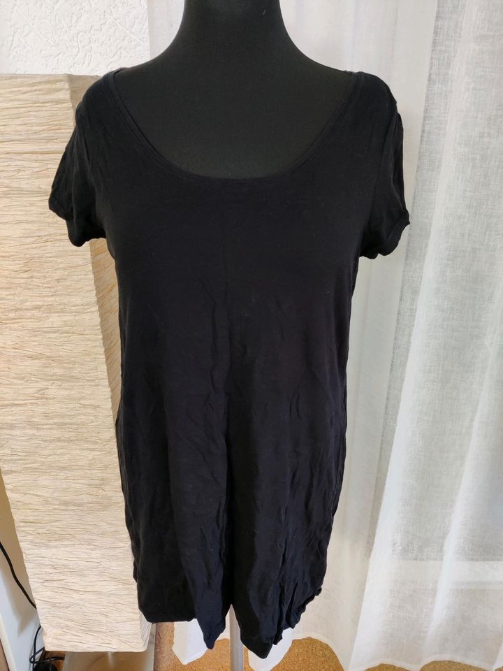 Shirtkleid schwarz 40/42 in Zornheim