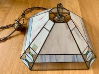 Honsel Deckenleuchte Lampe Tiffany 44 cm Glas blau weiß Bayern - Seefeld Vorschau