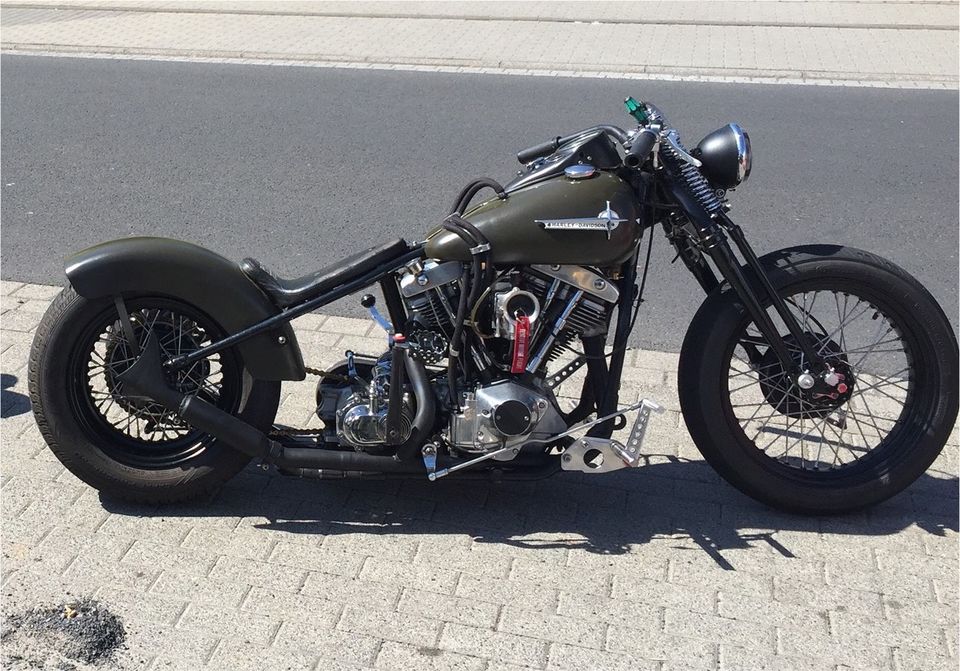 Harley Davidson      Shovel im Starrrahmen in Dipperz