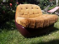 Space Age Retro Plüsch Sessel DDR Lounge Teddy Design 70 - 80 er Sachsen-Anhalt - Halberstadt Vorschau