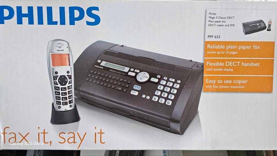 Philips Magic 5 Classic DECT Faxgerät (Ohne Telefon) in Bühl