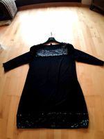 S.Oliver Selection Damenkleid mit Pailletten, Gr. 46, schwarz Nordrhein-Westfalen - Hilden Vorschau