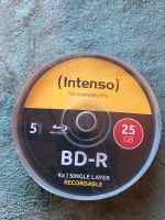 5 Intenso Blu-ray-Discs 4xSingle Layer Recordable CD Rohlinge Bayern - Würzburg Vorschau