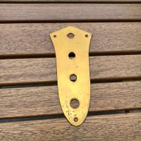 Jazz Bass Control Plate Messing Vintage passt für Fender USA Düsseldorf - Pempelfort Vorschau