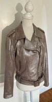 VILA Biker Jacke Silber beige vegan Gr. 34- wie neu- Niedersachsen - Bückeburg Vorschau