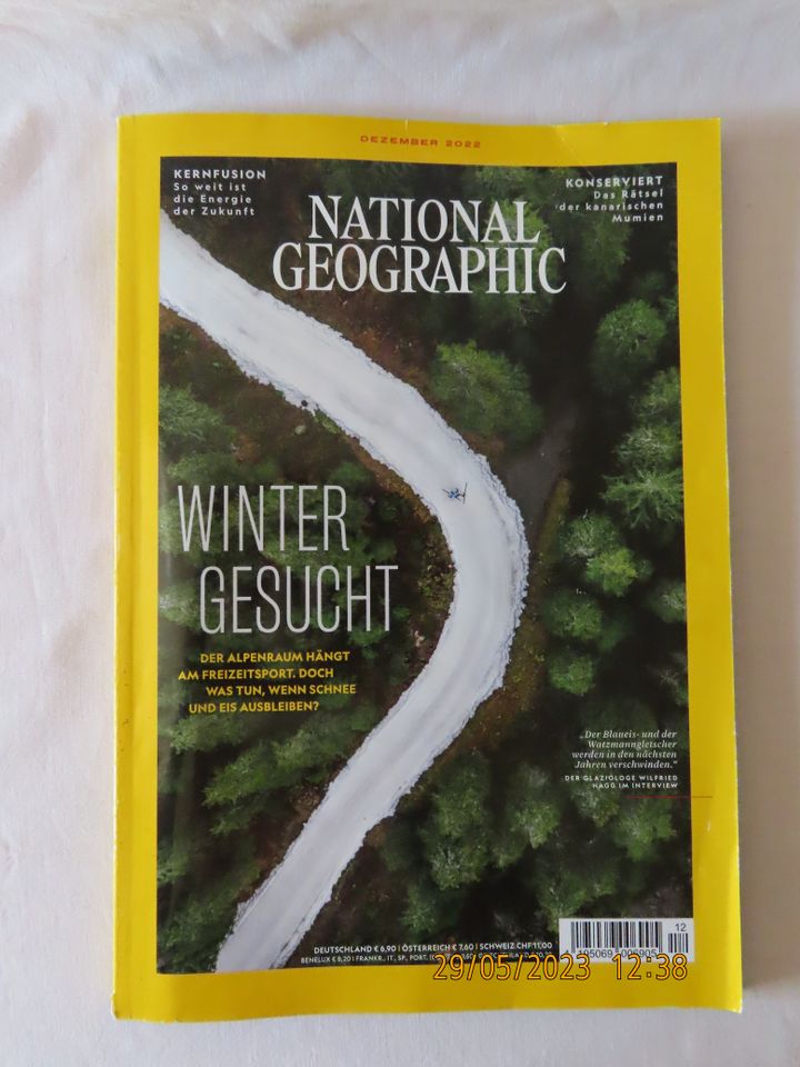National Geographic, Ausgabe Dezember 2022, Neupreis 6,90 EURO in Stavenhagen