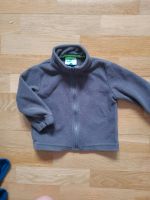 Fleecejacke grau gr.74 Reißverschluss Bayern - Kempten Vorschau