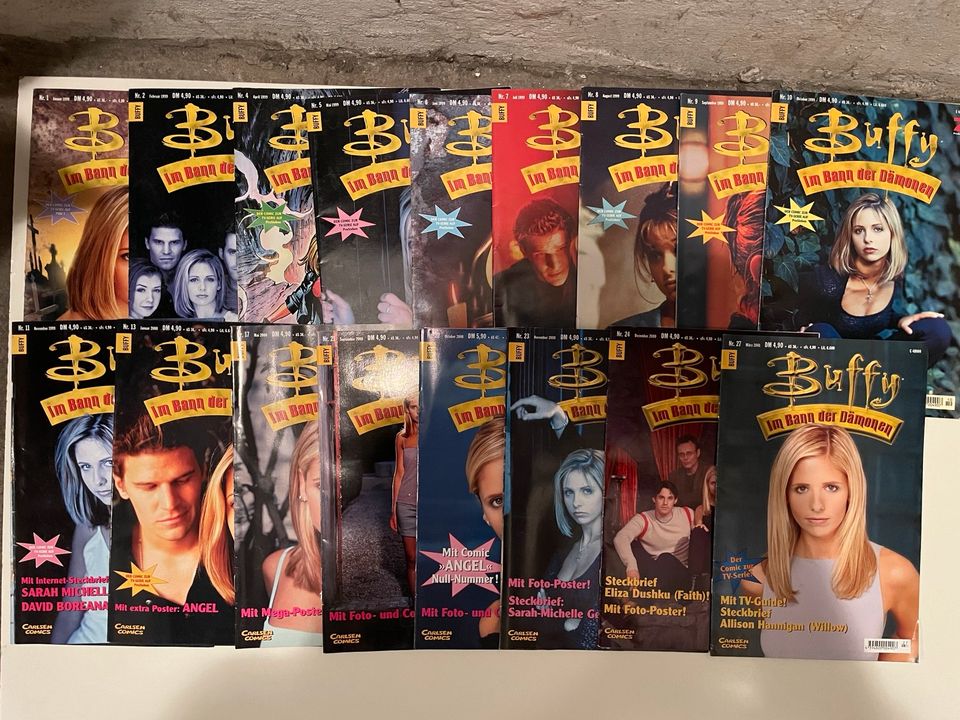 18x „Buffy im Bann der Dämonen“ Comics 1999/2000 & Poster in Frankfurt am Main