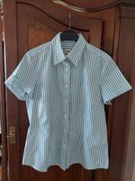 Schöffel Bluse Gr. 38/40, neuwertig, hellblau/braun klein kariert Hessen - Liederbach Vorschau