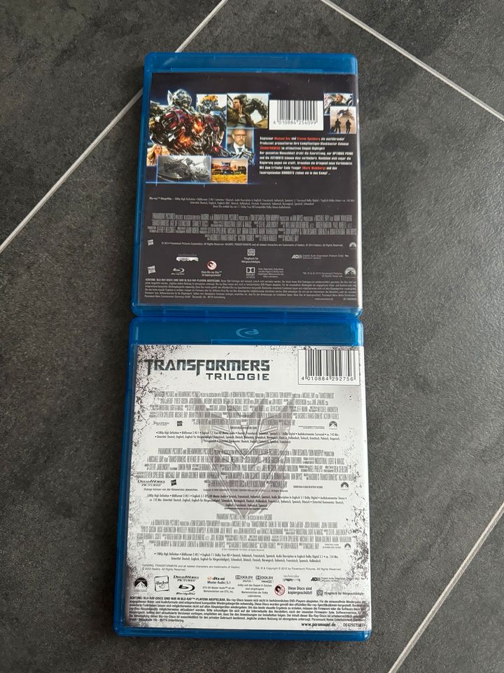 Transformers Trilogie + Ära des Untergangs Blu-ray DVD in Gersheim