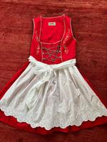 Stockerpoint Dirndl in Rot mit weißer Schürze in Gr. 38 Bayern - Sennfeld Vorschau