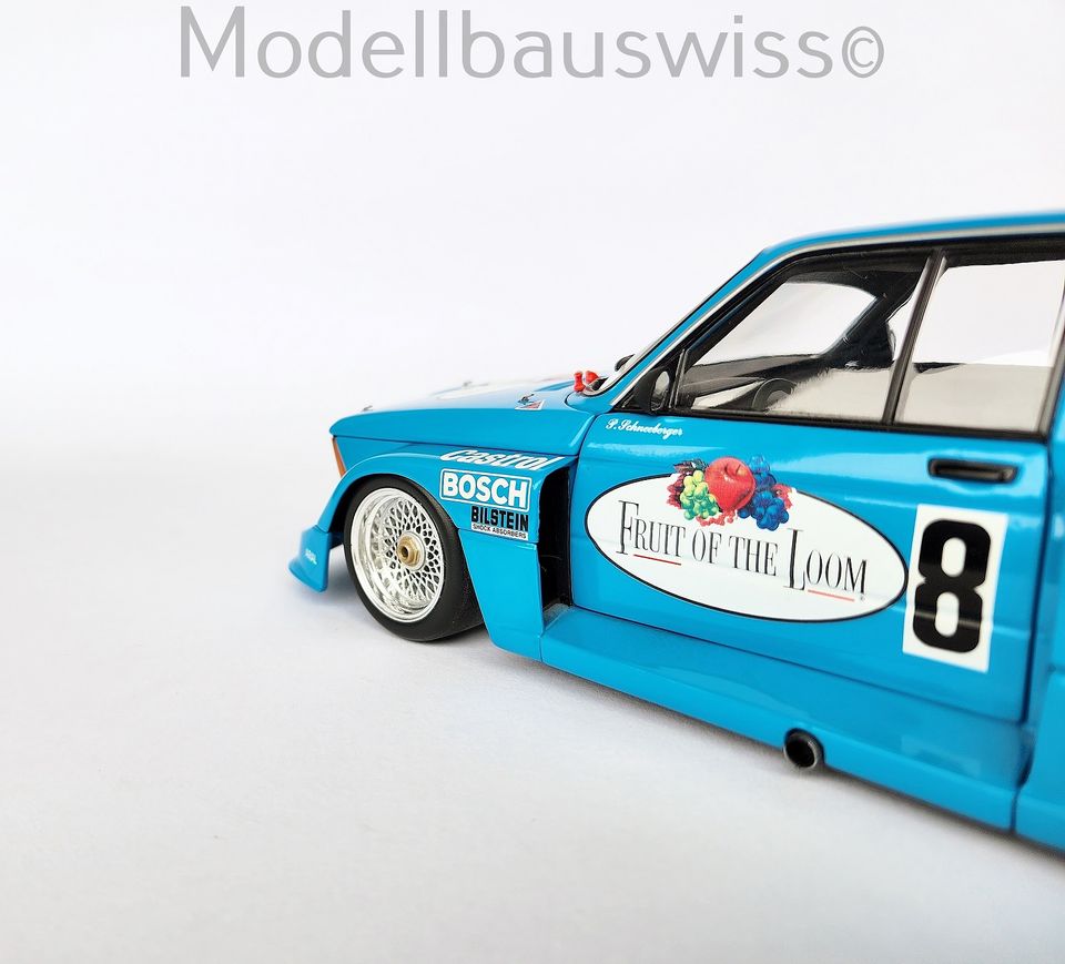 BMW 320i Fruit of the Loom P.Schneeberger #8 DRM 1/18 1zu18 1:18 in Waldshut-Tiengen