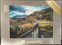 PuzzleYou Premium 1000 Teile Eisenbahn OVP Sonderausgabe Lok Zug Baden-Württemberg - Gundelsheim Vorschau