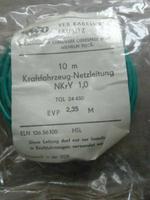 Kraftfahrzeug - Netzleitung , 10 m , DDR Sachsen - Bad Muskau Vorschau
