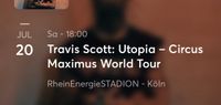 2 Tickets für Travis Scott in Köln Nordrhein-Westfalen - Krefeld Vorschau